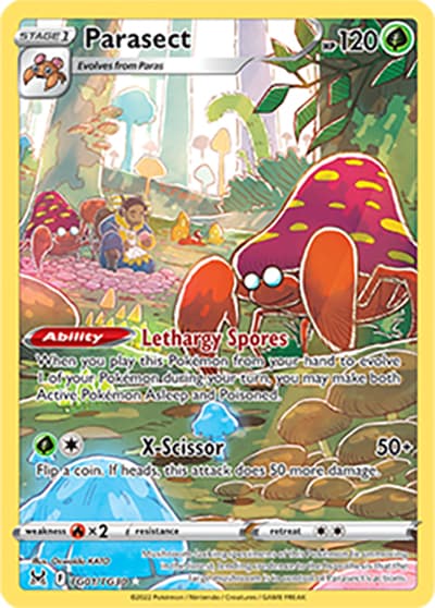 Parasect（Trainer Gallery Holo Rare / Lost Origin Trainer Gallery / Sword & Shield）