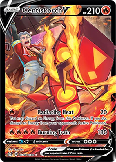 Centiskorch V（Ultra Rare / Lost Origin Trainer Gallery / Sword & Shield）