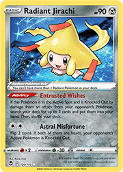 Radiant Jirachi (120/195 Radiant Rare)