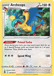 Archeops (147/195 Rare Holo)