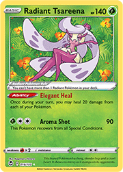 Radiant Tsareena (16/195 Radiant Rare)