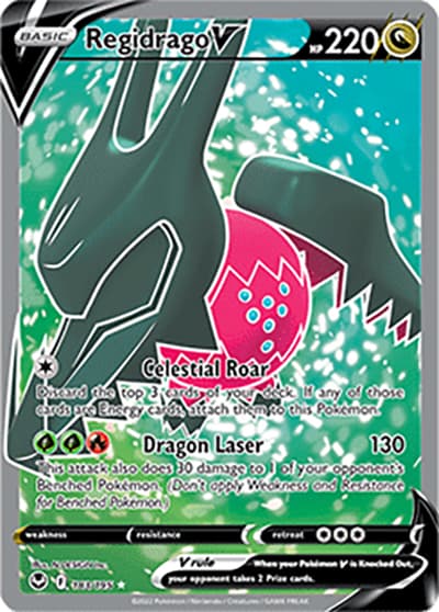 Regidrago V（Ultra Rare / Silver Tempest / Sword & Shield）