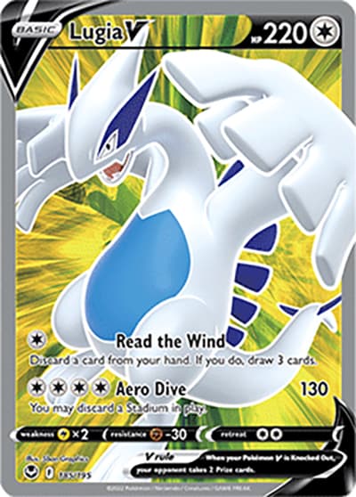 Lugia V（Ultra Rare / Silver Tempest / Sword & Shield）