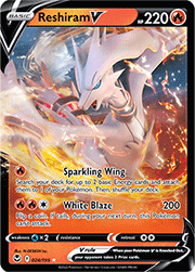 Reshiram V (24/195 Holo Rare V)