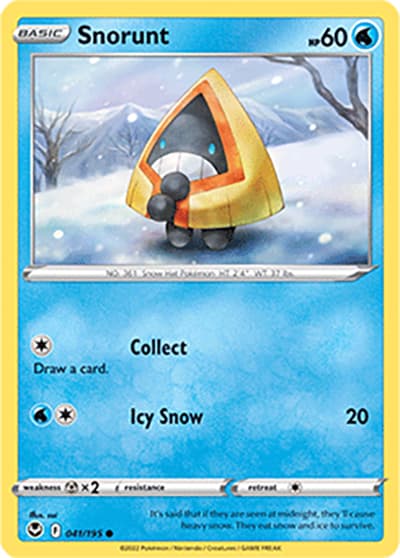 Snorunt（Common / Silver Tempest / Sword & Shield）