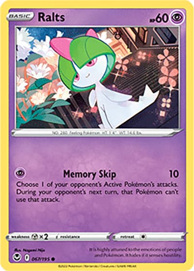 Ralts（Common / Silver Tempest / Sword & Shield）