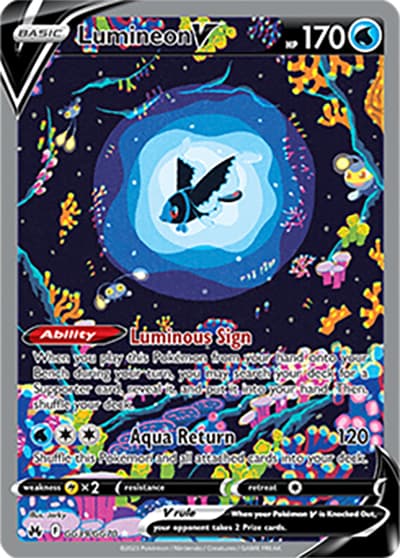 Lumineon V（Special Illustration Rare / Crown Zenith / Sword & Shield）