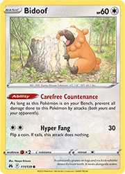 Bidoof (111/159 Common)