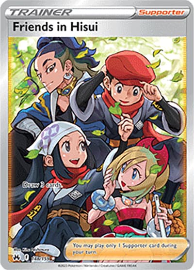 Friends in Hisui（Ultra Rare / Crown Zenith / Sword & Shield）
