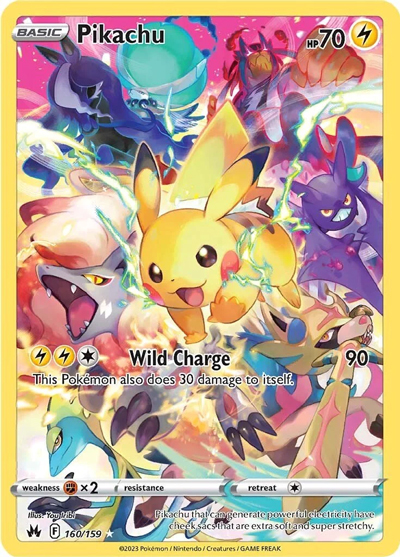 Pikachu（Rare Holo / Crown Zenith / Sword & Shield）