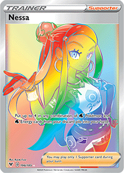 Nessa（Rainbow Rare / Vivid Voltage / Sword & Shield）