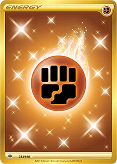 Basic Fighting Energy（Rare Holo / Chilling Reign / Sword & Shield）