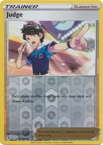 Judge（Reverse Holo / Fusion Strike / Sword & Shield）