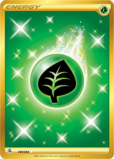Basic Grass Energy（Rare Holo / Fusion Strike / Sword & Shield）