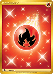Basic Fire Energy (284/264 Rare Holo)