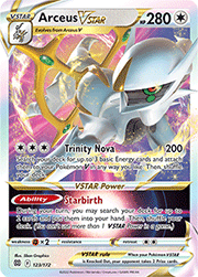 Arceus VSTAR (123/172 Holo Rare VSTAR)