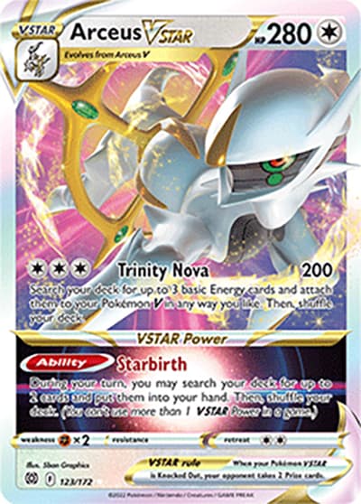 Arceus VSTAR（Holo Rare VSTAR / Brilliant Stars / Sword & Shield）