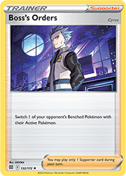 Boss’s Orders（Cyrus） (132/172 Rare Holo)