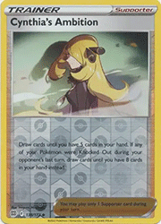 Cynthia’s Ambition (138/172 Reverse Holo)