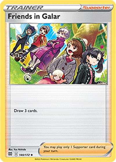 Friends in Galar（Uncommon / Brilliant Stars / Sword & Shield）