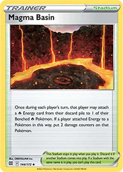 Magma Basin（Uncommon / Brilliant Stars / Sword & Shield）