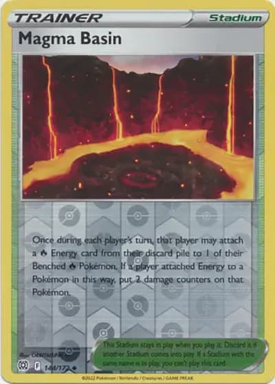 Magma Basin（Reverse Holo / Brilliant Stars / Sword & Shield）