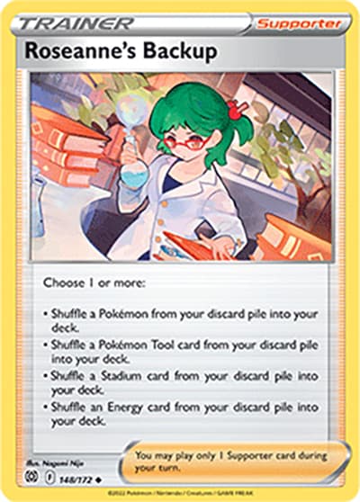 Roseanne's Backup（Uncommon / Brilliant Stars / Sword & Shield）