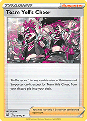 Team Yell’s Cheer (149/172 Uncommon)