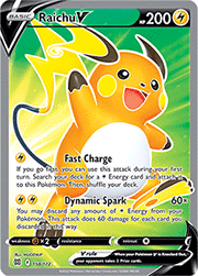Raichu V (158/172 Ultra Rare)