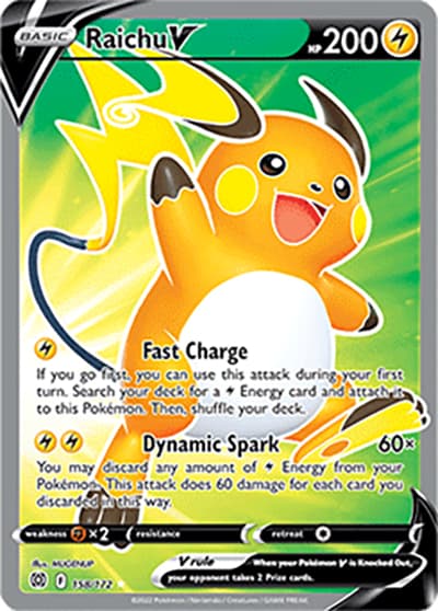 Raichu V（Ultra Rare / Brilliant Stars / Sword & Shield）