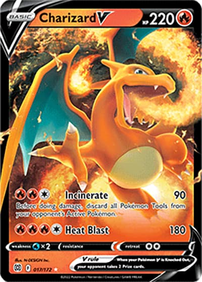 Charizard V（Holo Rare V / Brilliant Stars / Sword & Shield）
