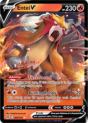 Entei V (22/172 Holo Rare V)