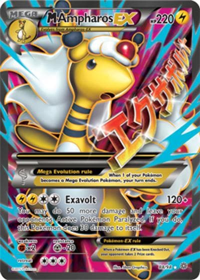 M Ampharos-EX（Ultra Rare / XY-Ancient Origins / XY）