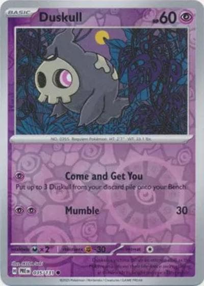 Duskull（PRE 035/131 Reverse Holo / Prismatic Evolutions / Scarlet & Violet）