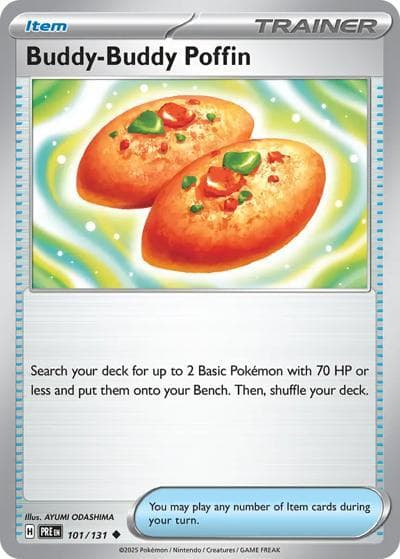 Buddy-Buddy Poffin（PRE 101/131 Uncommon / Prismatic Evolutions / Scarlet & Violet）