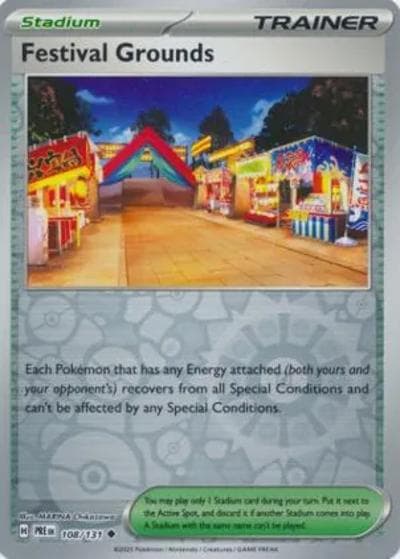 Festival Grounds（PRE 108/131 Reverse Holo / Prismatic Evolutions / Scarlet & Violet）