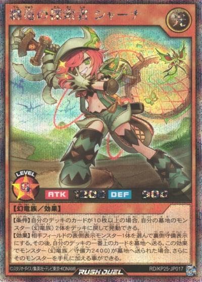 纏竜の探索者 シャーナ（RD/KP25-JP RD/KP25-JP017 シークレットレア / 極光のライジング）