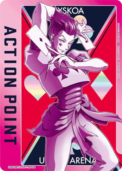 アクションポイントカード（HUNTER×HUNTER）（UA03BT UA03BT/HTR-1-AP04 / HUNTER×HUNTER ブースターパック / HUNTER×HUNTER）