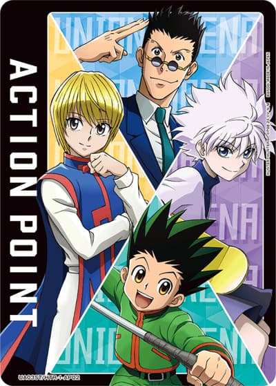 アクションポイントカード（HUNTER×HUNTER）（UA03ST UA03ST/HTR-1-AP02 / HUNTER×HUNTER スタートデッキ / HUNTER×HUNTER）