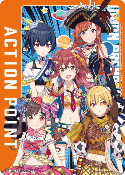 アクションポイントカード（アイドルマスター シャイニーカラーズ）（UA04BT UA04BT/IMS-1-AP02 / アイドルマスター シャイニーカラーズ ブースターパック / アイドルマスター）