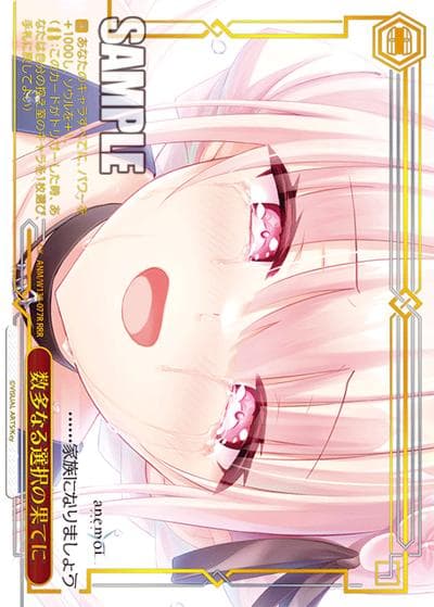 数多なる選択の果てに（RRR / ブースターパックanemoi / anemoi）