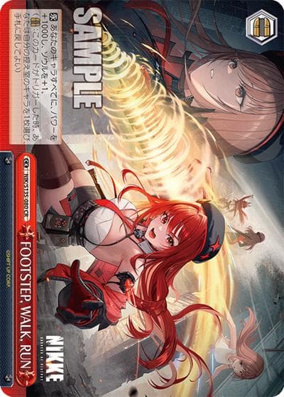 FOOTSTEP, WALK, RUN（CR / ブースターパック勝利の女神：NIKKE Vol.2 / 勝利の女神：NIKKE）