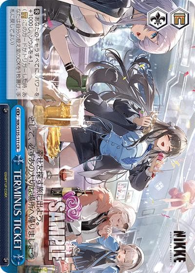 TERMINUS TICKET（CR / ブースターパック勝利の女神：NIKKE Vol.2 / 勝利の女神：NIKKE）