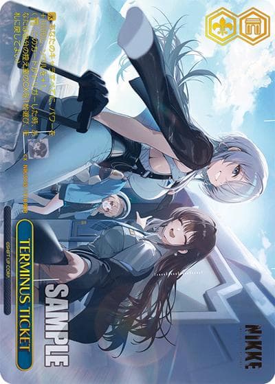 TERMINUS TICKET（RRR / ブースターパック勝利の女神：NIKKE Vol.2 / 勝利の女神：NIKKE）