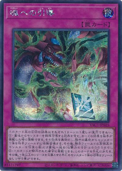 魂への引導（YAC1-JP YAC1-JP025 シークレット / 遊☆戯☆王 ORIGINAL ARTWORK COLLECTION / 第13期）