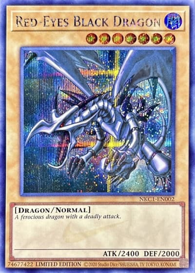 Red-Eyes Black Dragon（NKC1-EN NKC1-EN002 シークレット / 『NIKE』コラボ / 第13期）