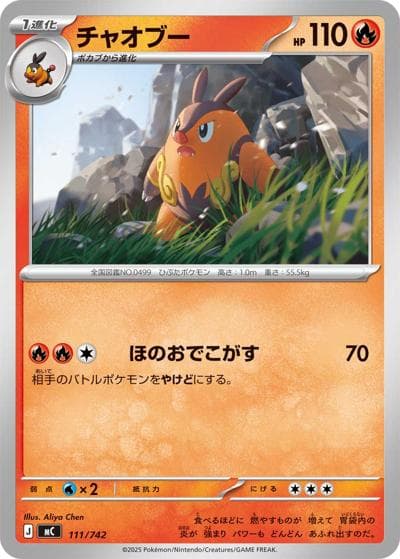 チャオブー（MC 111/742 / スタートデッキ100 バトルコレクション / ポケモンカードゲームMEGA）