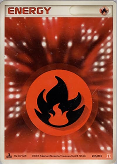 基本炎エネルギー（ホロンの研究塔ハーフデッキ1/2炎EX / ポケモンカードゲーム）