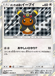 ポンチョを着たイーブイ