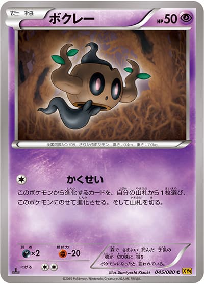ボクレー（XY9 045/080 C / 破天の怒り / XY&XY BREAK）